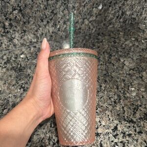 Starbucks Iridescent Tumbler with Straw